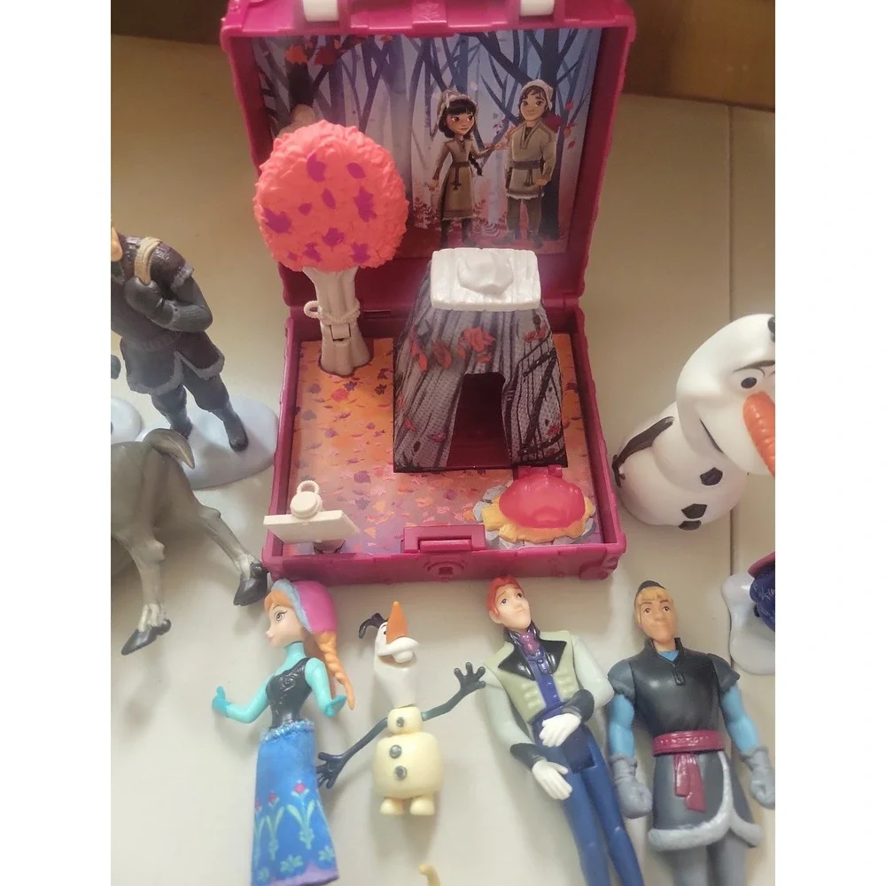 Disney Frozen Playset Toy Figures cake toppers Sven mixed lot